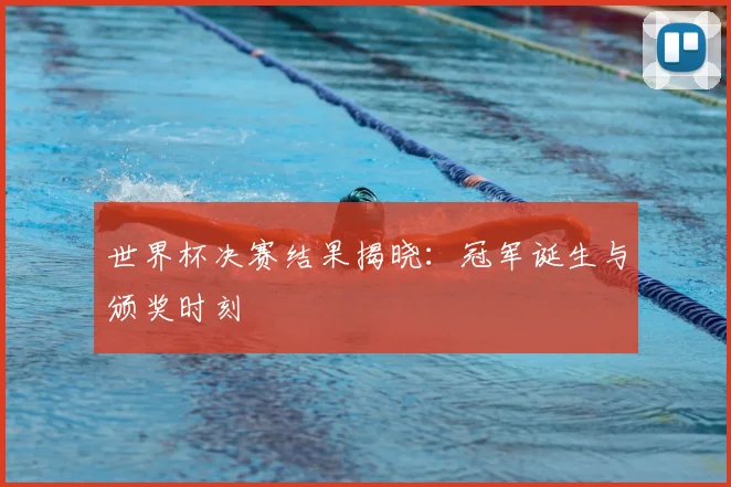 世界杯决赛结果揭晓:冠军诞生与颁奖时刻